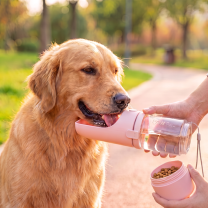 2 In 1 Travel Water Bottle